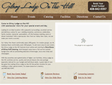 Tablet Screenshot of gilroylodgeonthehill.com